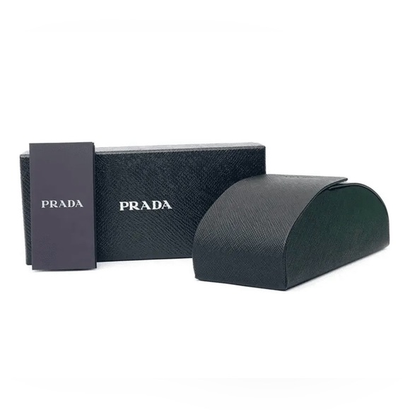 NEW SPR A53 1BK01T PRADA SUNGLASSES PRA53S MEN PRADA PR A53S 1BK01T GOLD EYEWEAR - Picture 4 of 4